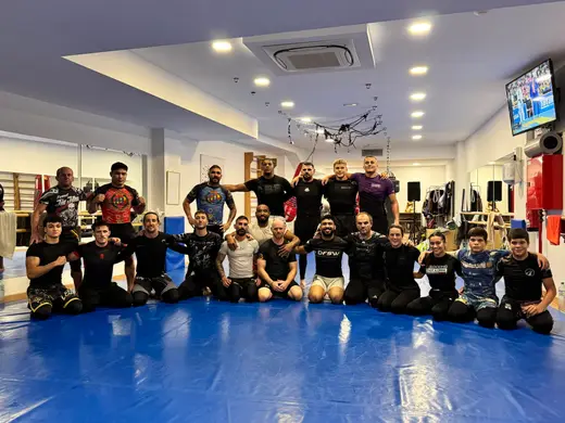 Training at BJJ Aborigen 2