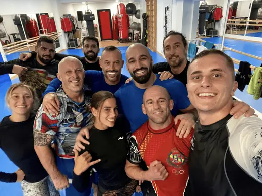 Training at BJJ Aborigen 4