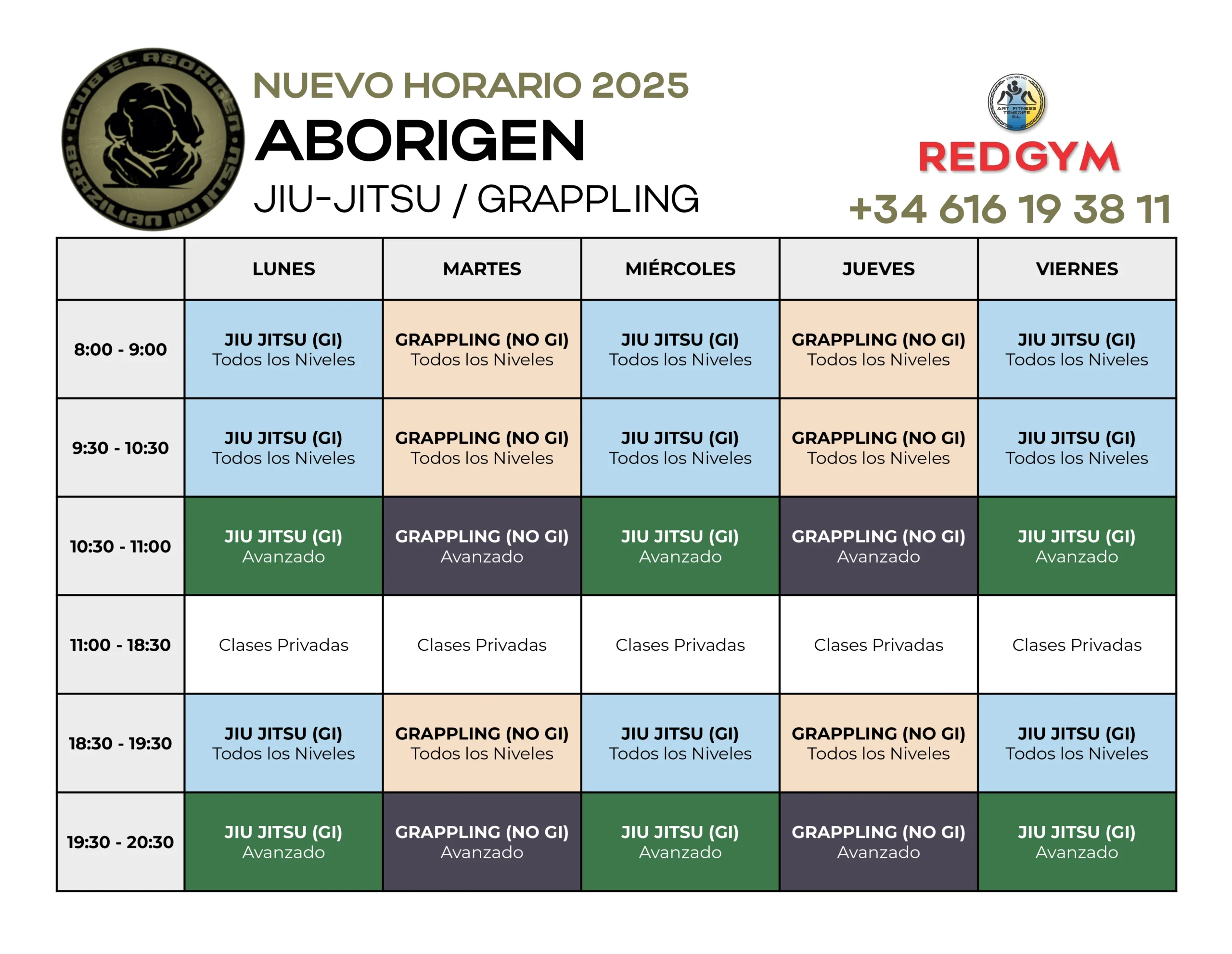 Horario Aborigen
